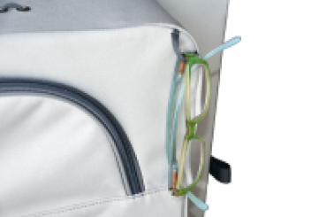VanEssa Packtaschen Mercedes Bus hellgrau Brillenhalter